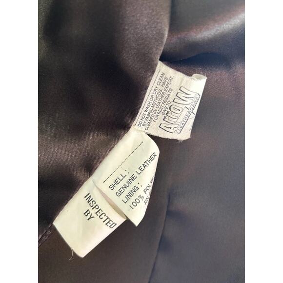 VTG Chocolate Brown Suede Leather Western Vest Size S/M Boho Festival Cowgirl - Picture 10 of 10